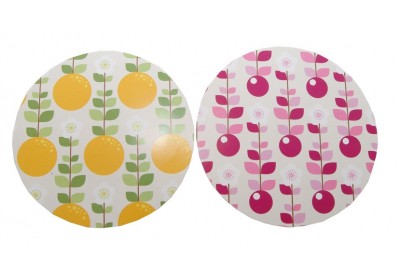 Kilner Fruit Blossom Assorted Jam Jar Covers (pack of 24)